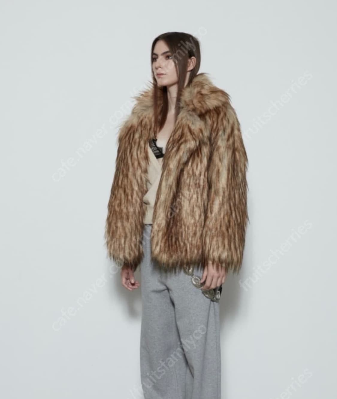 쓰리투에이티 에코 퍼 자켓 상품이미지4