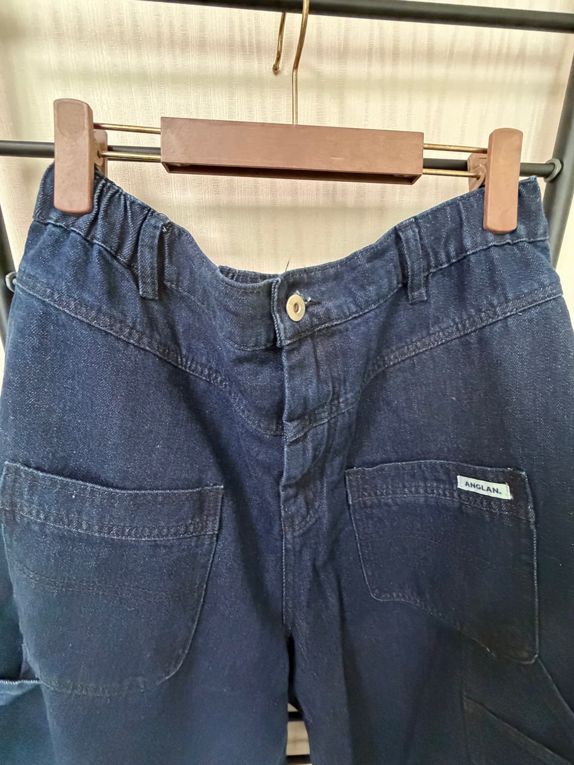 앵글런 벌룬 버뮤다 데님쇼츠 상품이미지7