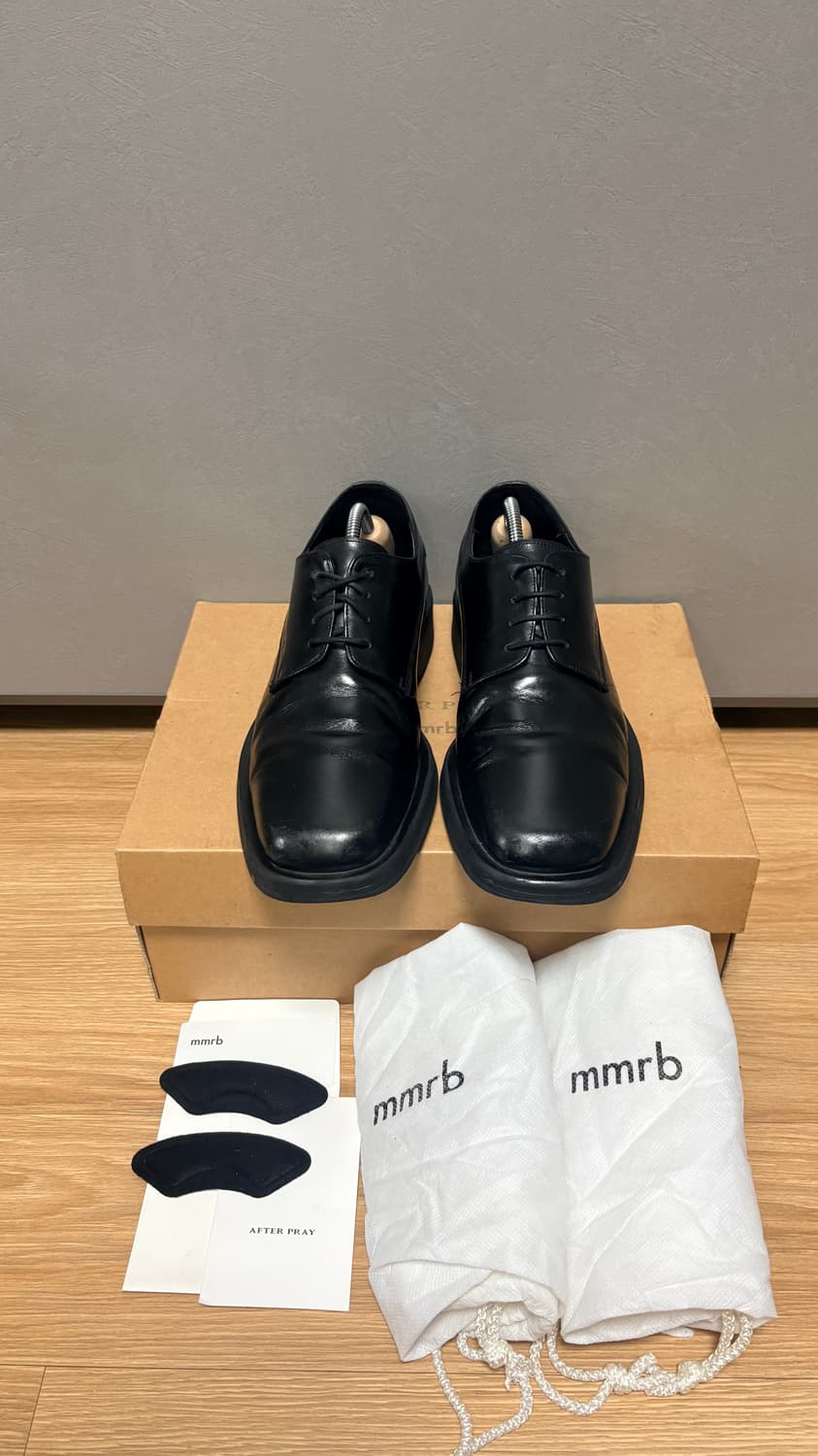 [260] mmrb 메모러블 x 애프터프레이 스퀘어토 더비 로퍼 풀박스 상품이미지1