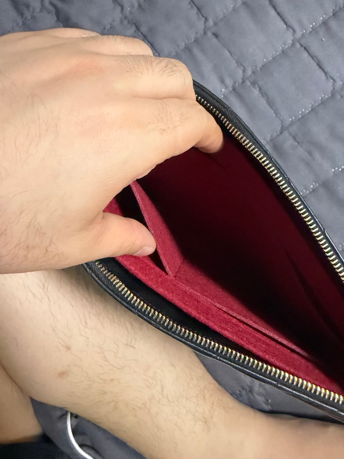 생로랑 클러치 팝니다 상품이미지6