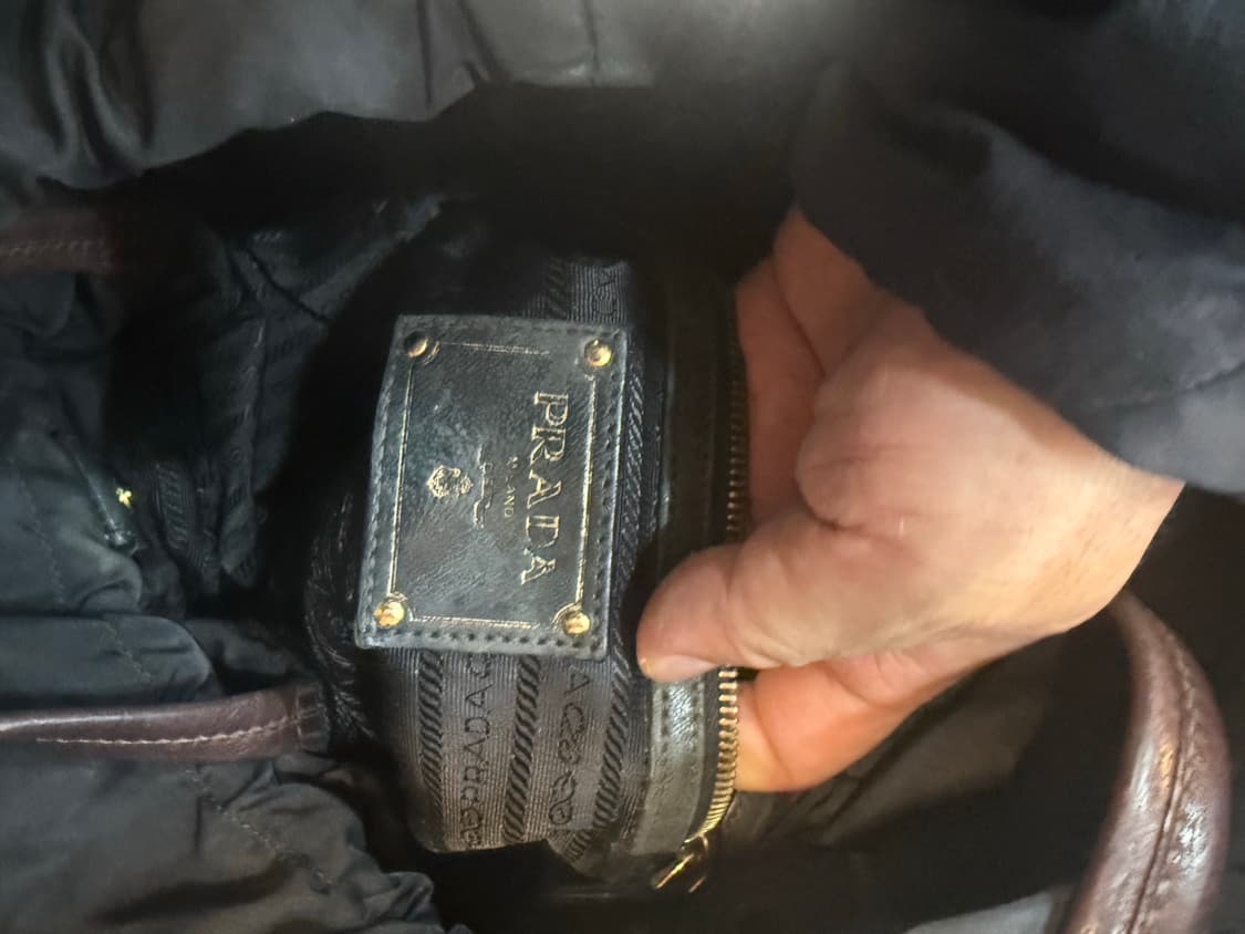 정품 프라다 나일론 복주머니 쇼퍼백 팝니다 상품이미지7