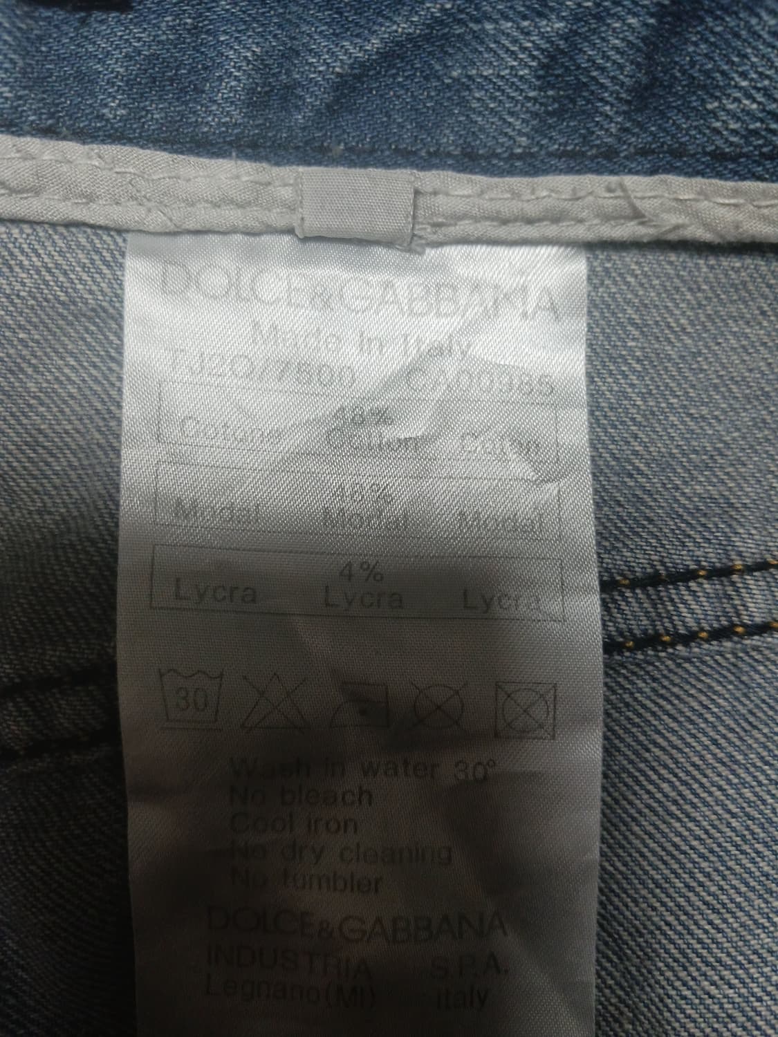[52] 돌체앤가바나 더티워싱 14골드진 청바지 36 37 상품이미지10