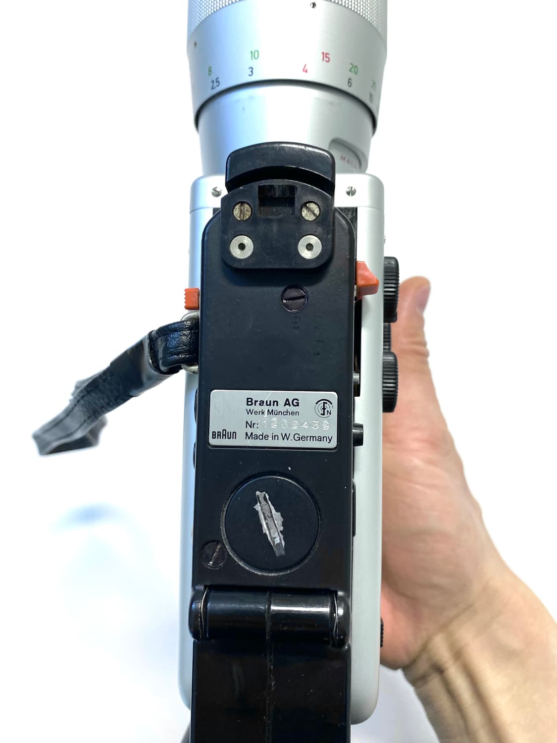 브라운 디터람스 Nizo S801 macro 슈퍼8 필름 카메라 상품이미지7