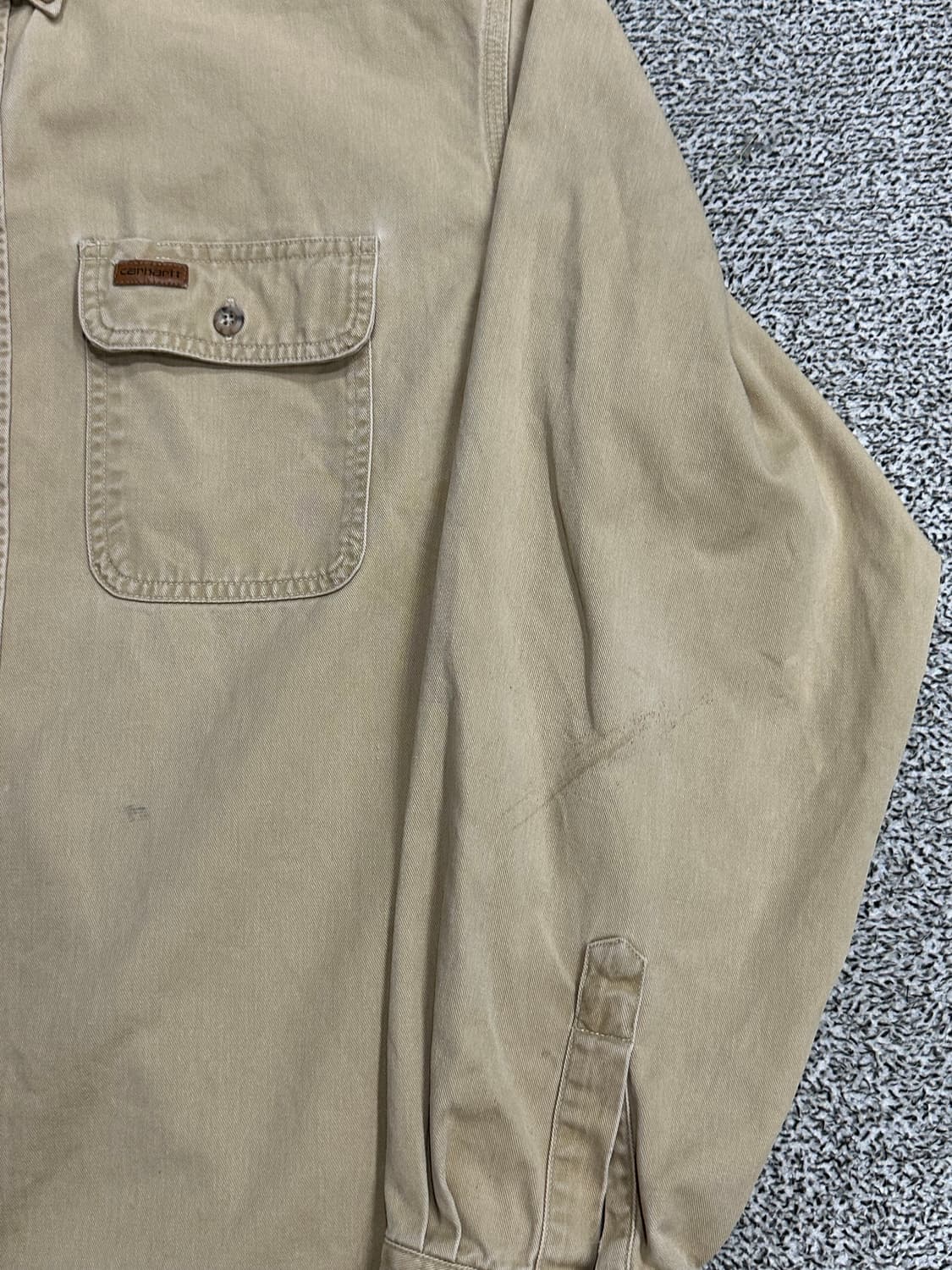 칼하트 빈티지 오버핏 워크 셔츠 상품이미지3