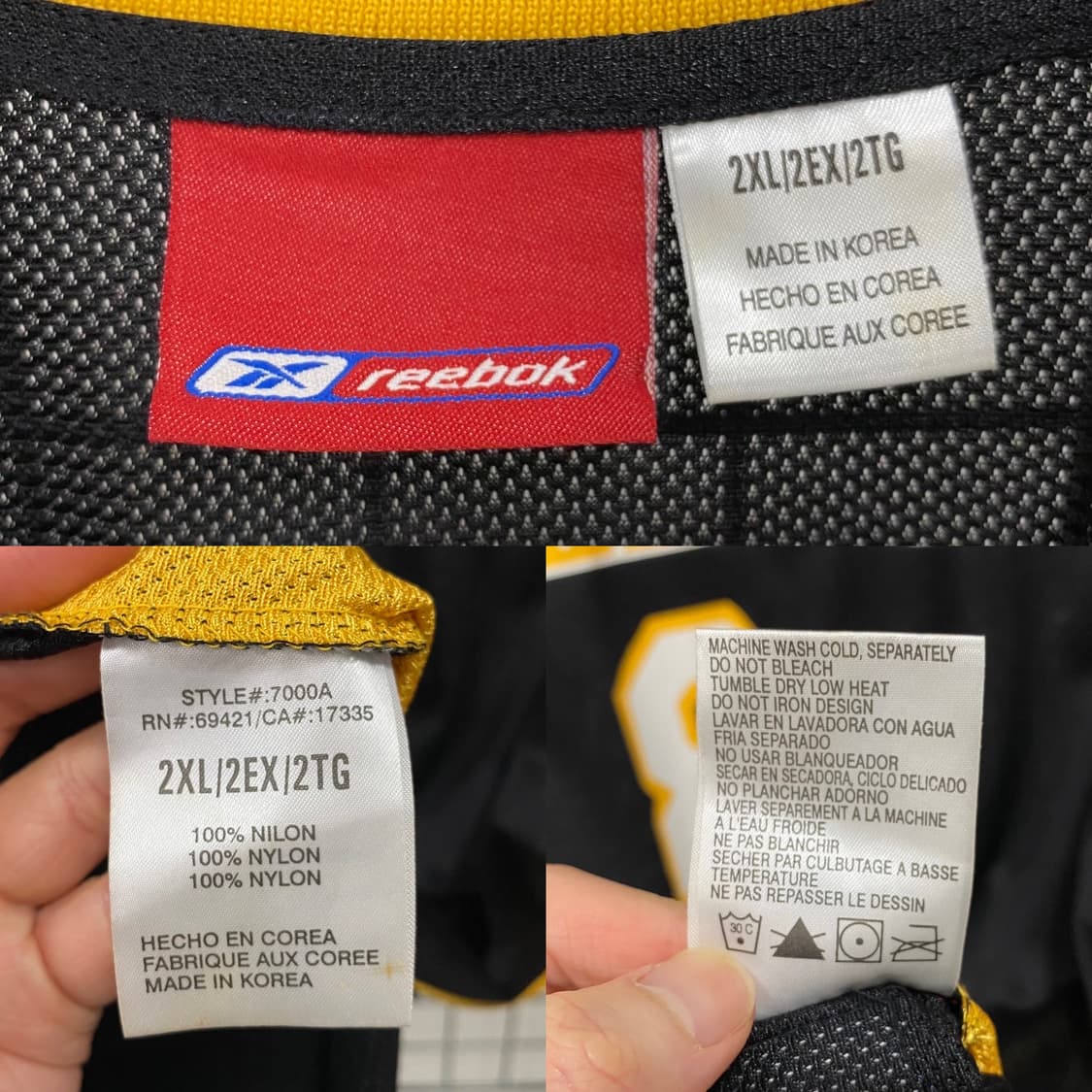 리복 어센틱 LA레이커스 코비 브라이언트 져지 상품이미지7