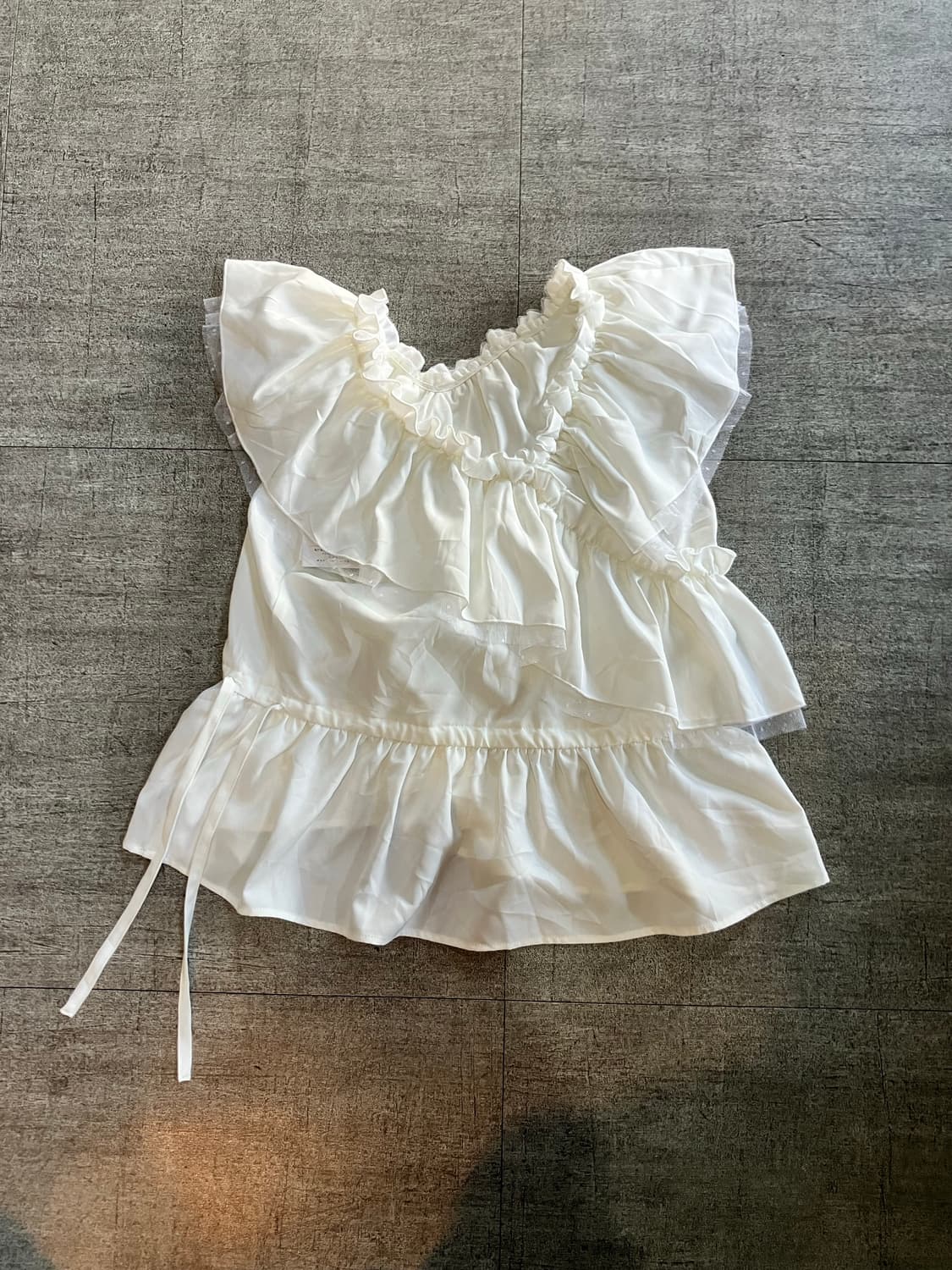 일본빈티지 달천깔페어리 프린세스공주풍 레이스 곱창블라우스 상품이미지1