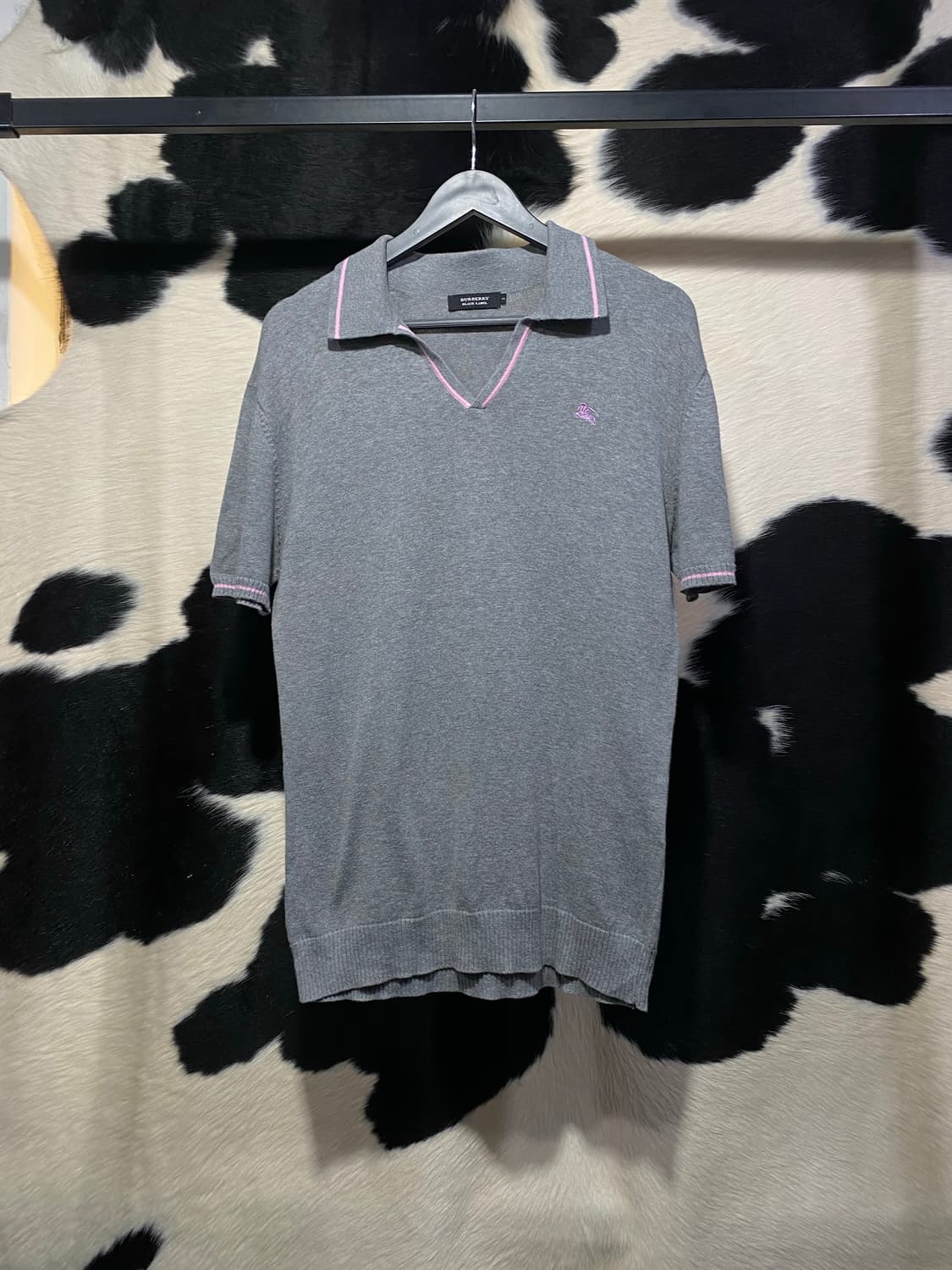 Burberry 프레피 로고 디테일 반팔니트 상품이미지2