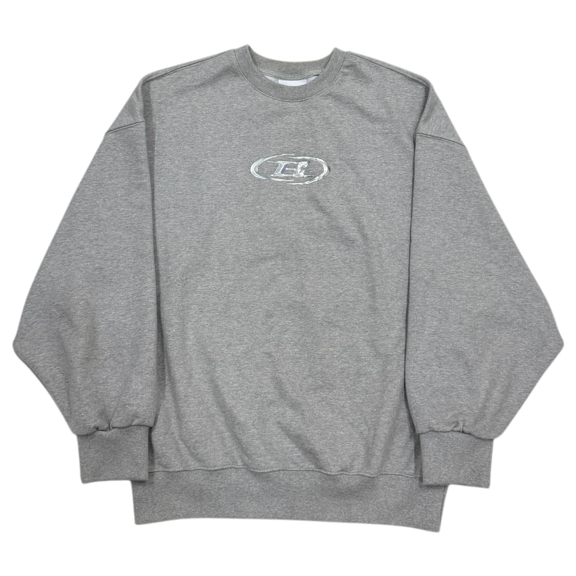 본투윈 빅로고 실버 스웻셔츠 맨투맨 그레이 3 상품이미지1