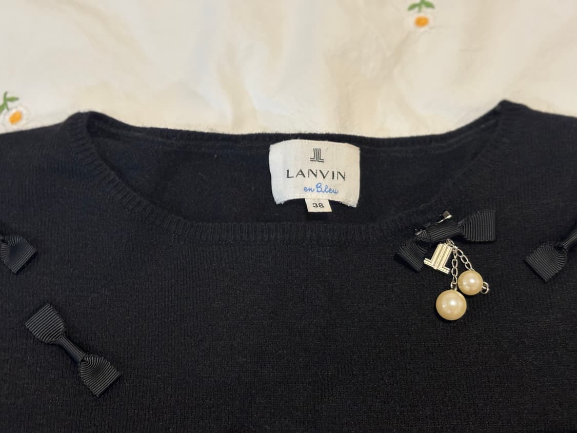 랑방 앙 블루 (Lanvin en Bleu) 리본 니트 상품이미지4