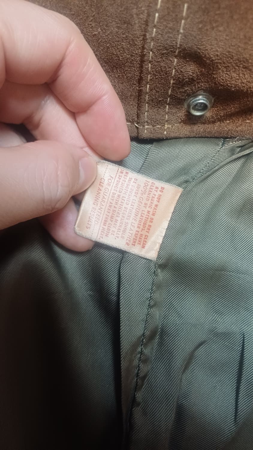 70s쇼트 스웨이드셔츠자켓 schott XL 웨스턴워크웨어클래식아메카지 상품이미지5