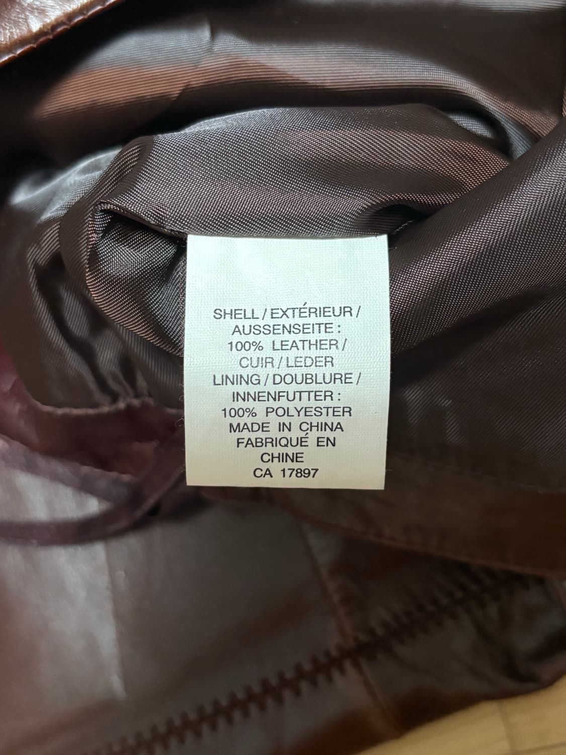 Gap 갭 리얼레더 버건디 미디 스커트  상품이미지5