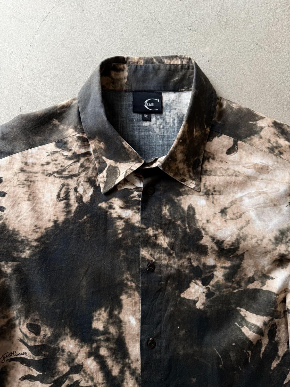 Just Cavalli Marble Dye Print Shirt 상품이미지3