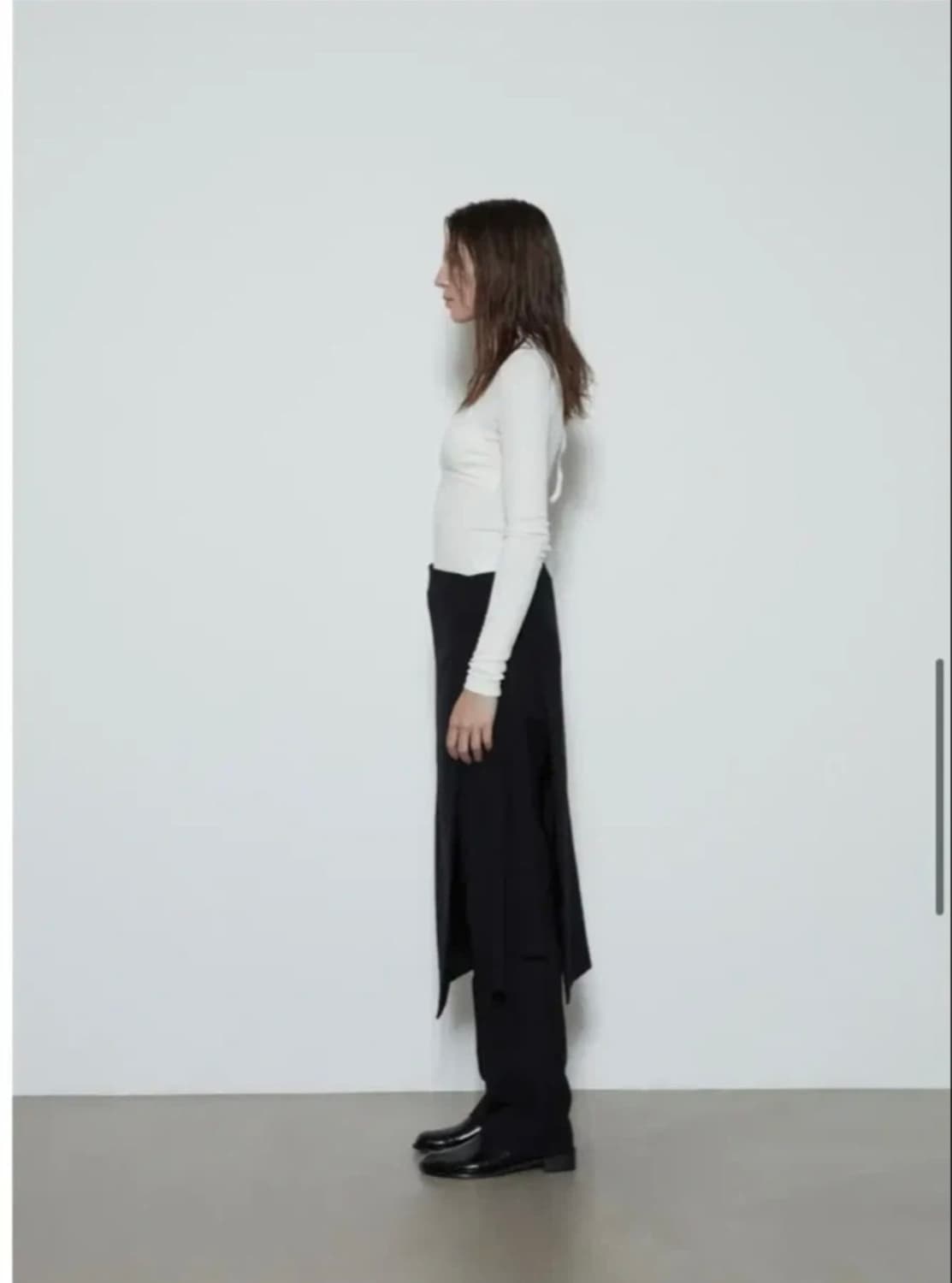 쓰리투에이티 에이프론 레이어드 트라우저 s 상품이미지2