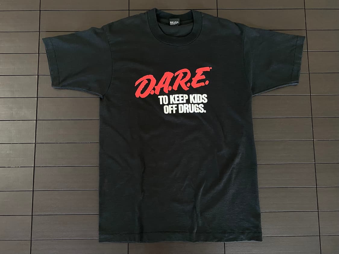 (L) 90s 빈티지 DARE 티셔츠 상품이미지1