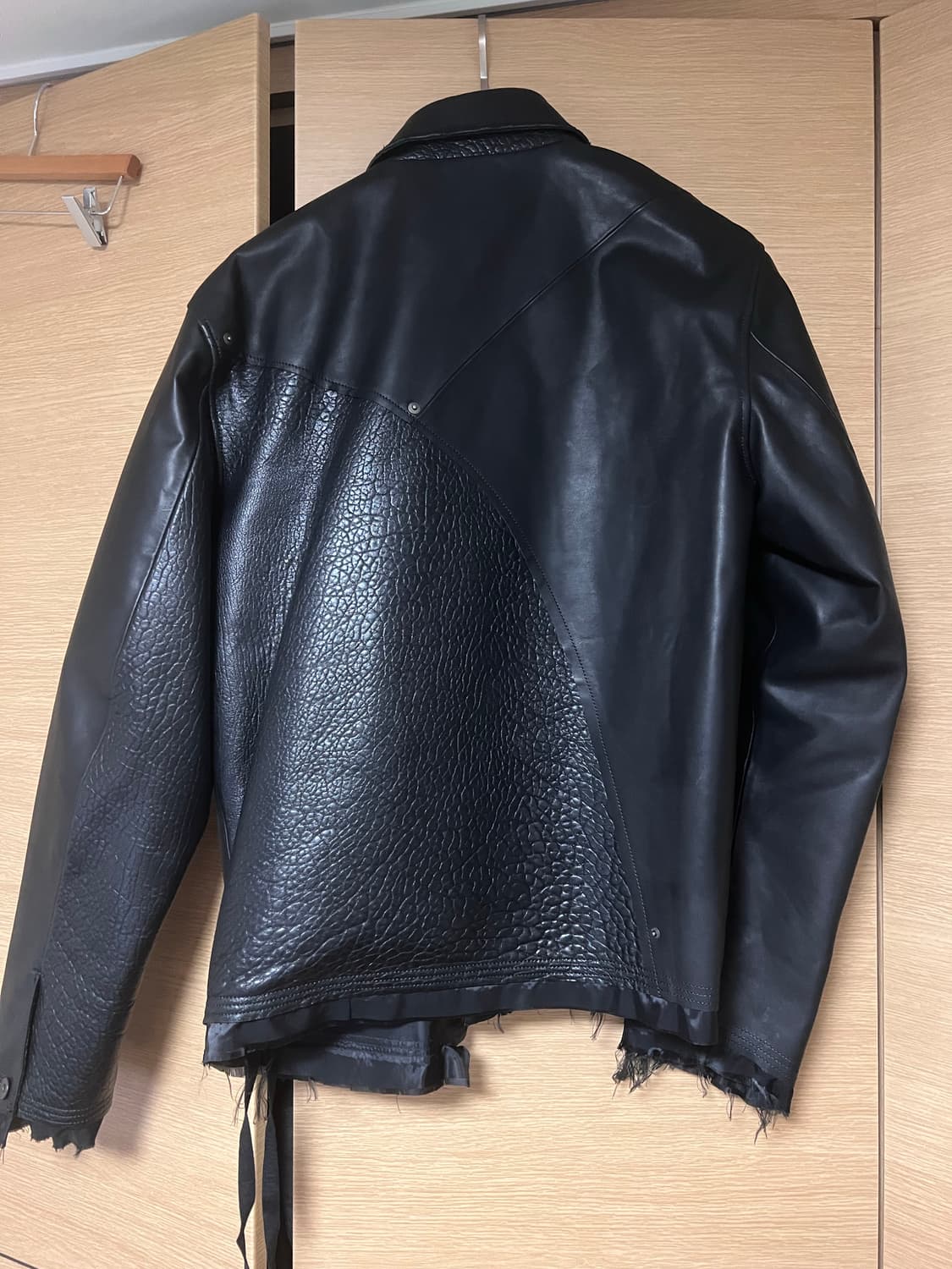 JHXLIM 01 LEATHER JACKET 상품이미지3