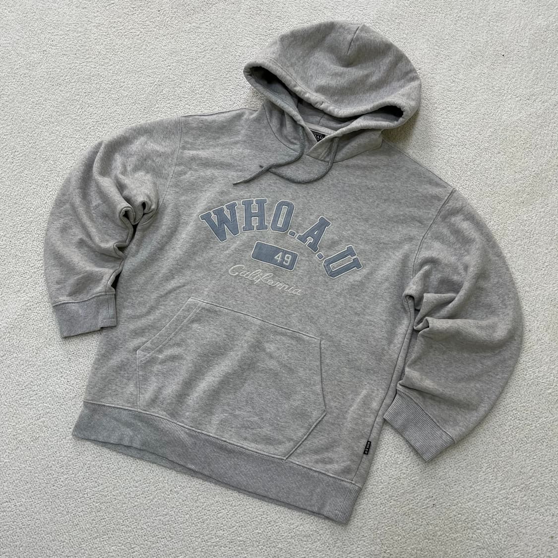 M 후아유 빅로고 후드 티셔츠 0323M 상품이미지1