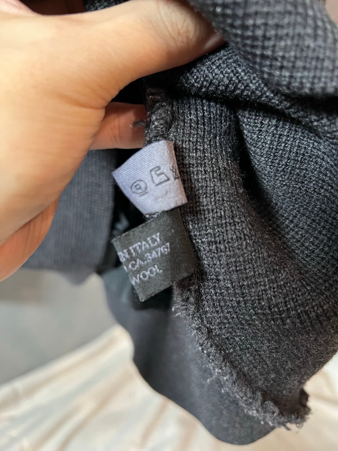 프라다 스포츠 울 하프 집업 prada sports 상품이미지6