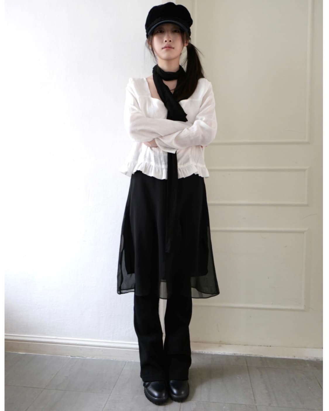 베이비랩 slosh layered midi sk 상품이미지1