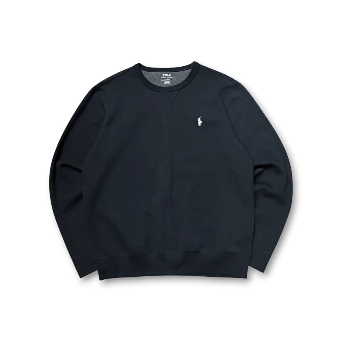 폴로 랄프로렌 코튼 더블 니트 스웨트셔츠 상품이미지1