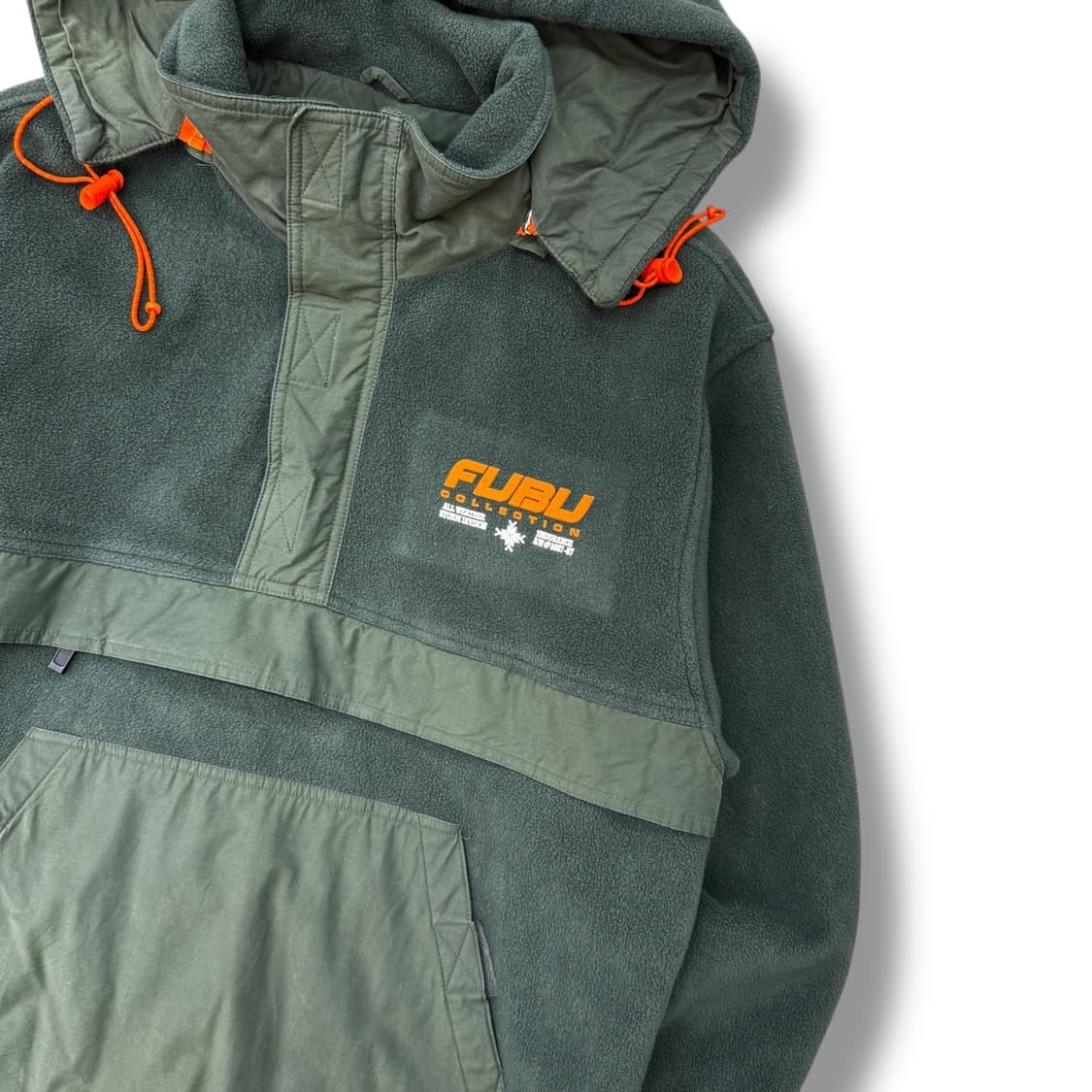 후부 올드스쿨 플리스 아노락 r1894 상품이미지5