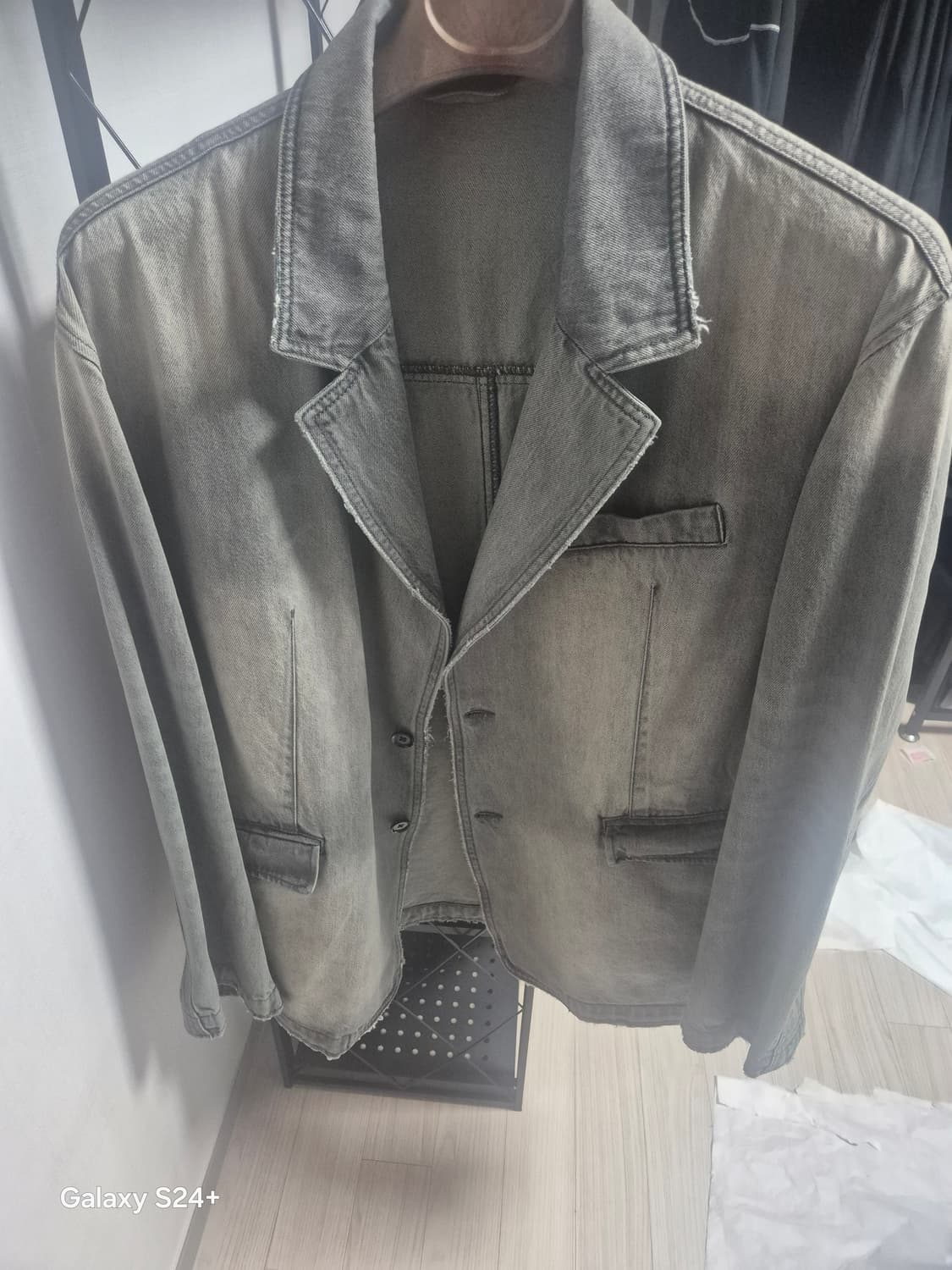 인사일런스 데님블레이저 Xl 새상품 상품이미지1