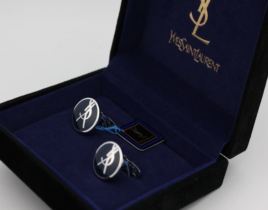 입생로랑 미사용 레어 남자 명품 커프스 상품이미지1