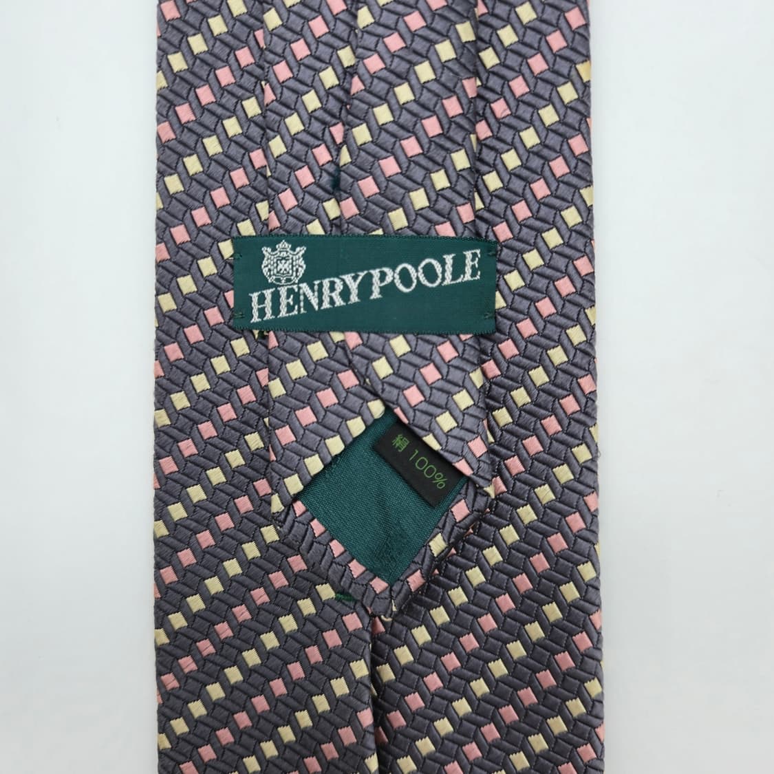 HENRY POOLE 헨리 풀 실크 넥타이 BCF10803_0332-41 상품이미지5