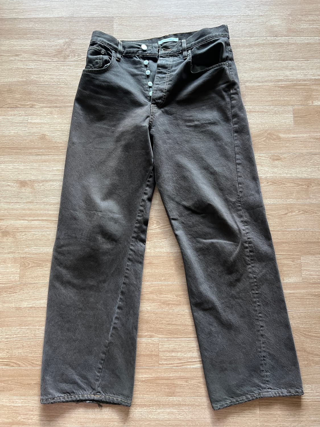 [31] 선플라워 와이드트위스트 데님 상품이미지2