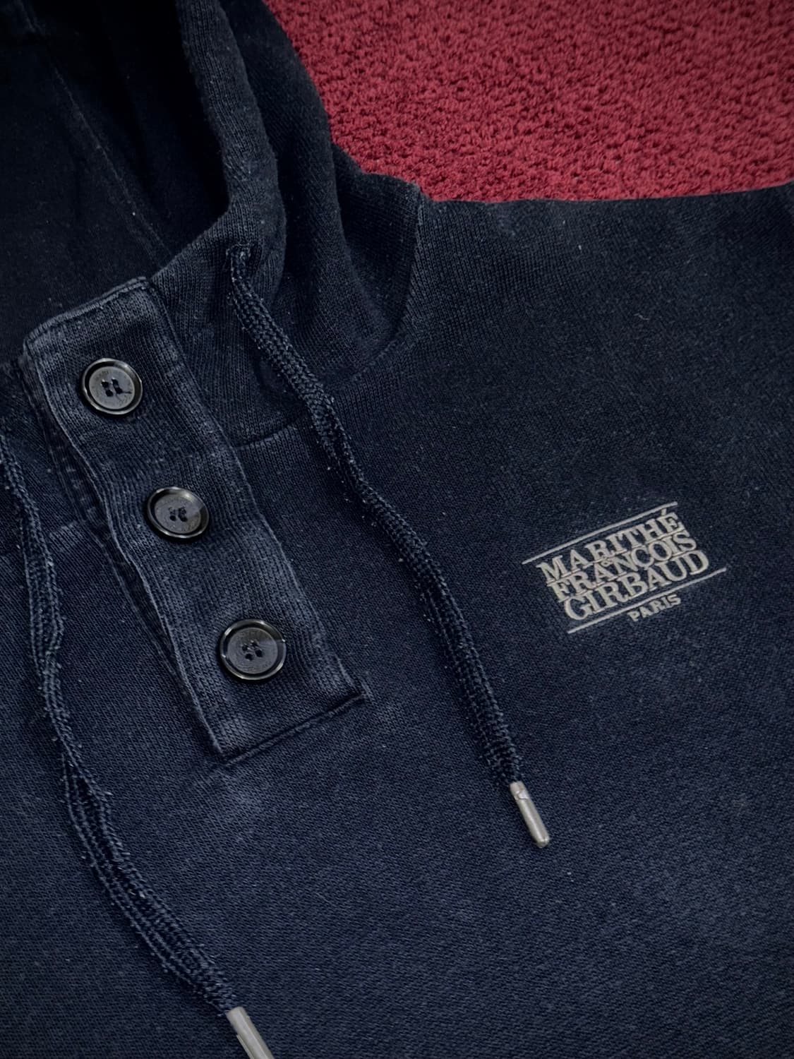 마리떼 프랑소와 저버 파리 후드티 네이비 S 상품이미지3