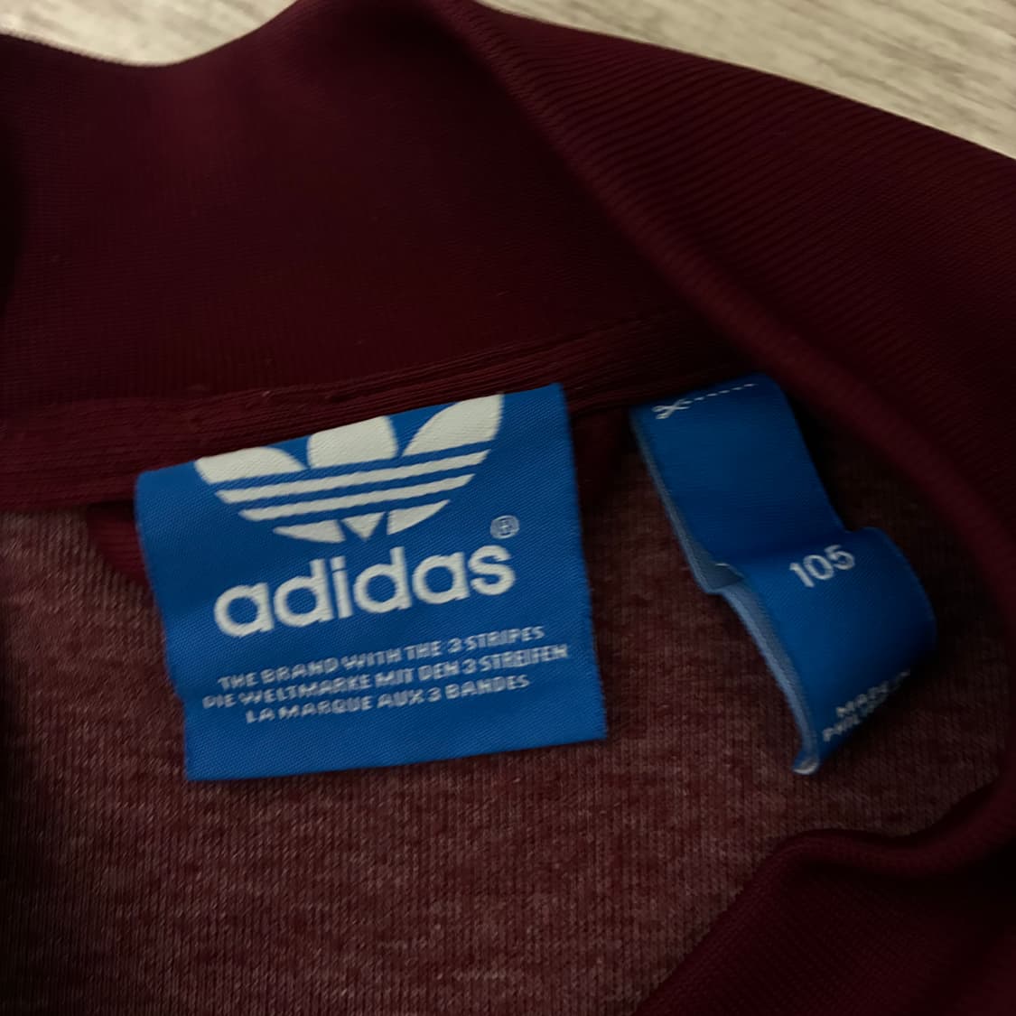 아디다스 슈퍼스타 트랙탑 버건디 (유니크) 105 상품이미지4
