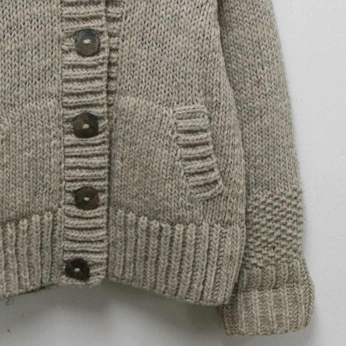 UPTIGHT 헤비 울 스웨터 가디건 63502 상품이미지4