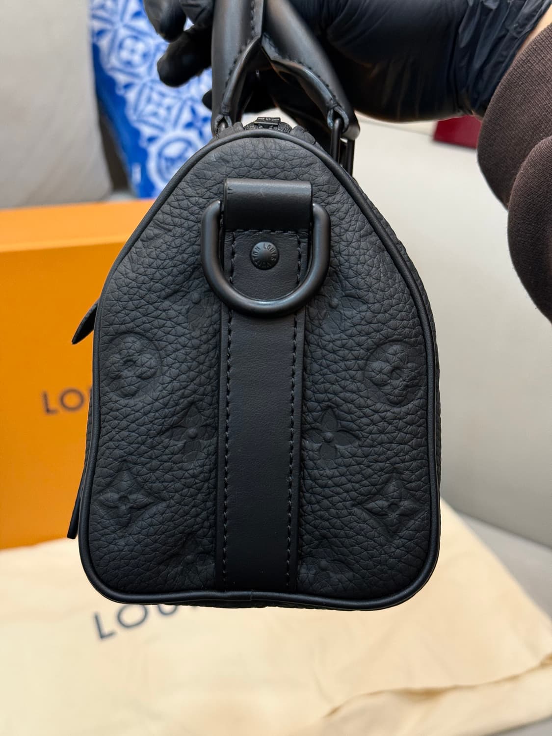 백화점판 루이비통 모노그램 토뤼옹 키폴 반둘리에 25  상품이미지3