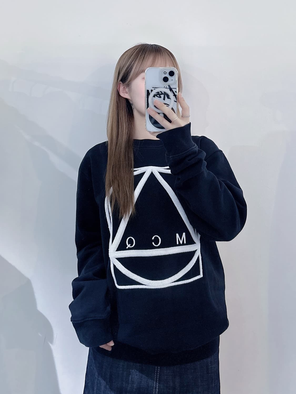 MCQ 알렉산더맥퀸 빅로고 맨투맨 상품이미지2