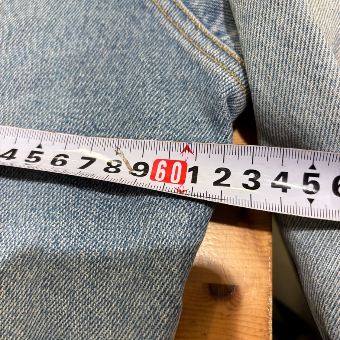 게스 올드 빅로고 더티워싱 데님 자켓 상품이미지6