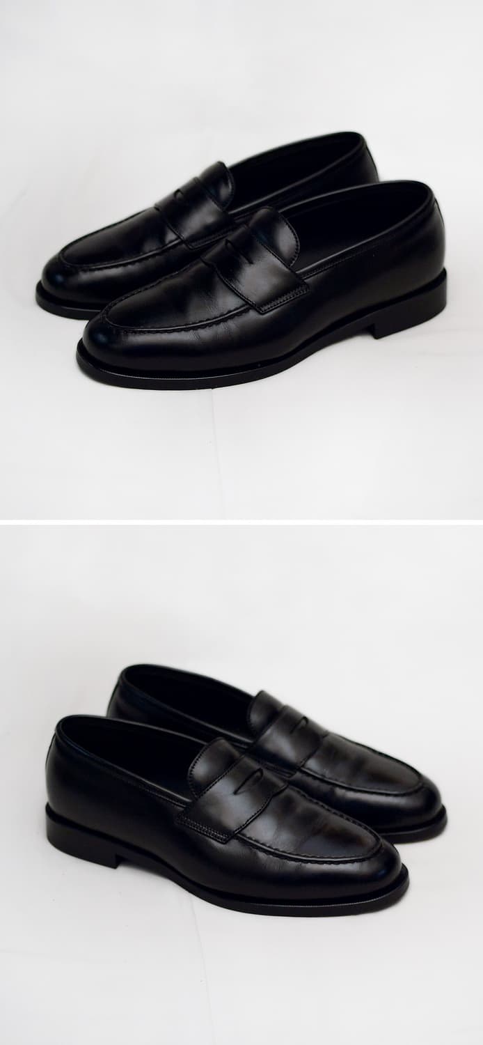 포스트맨 타이프라이터 블랙 페니로퍼 (7 / 255-260) 상품이미지2