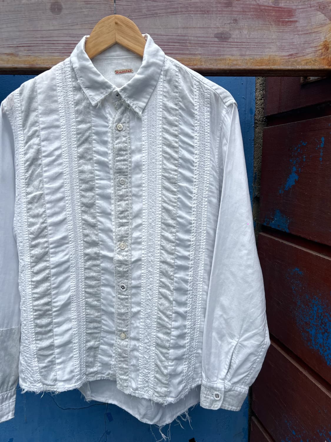 Kapital Linen White Shirt 상품이미지2
