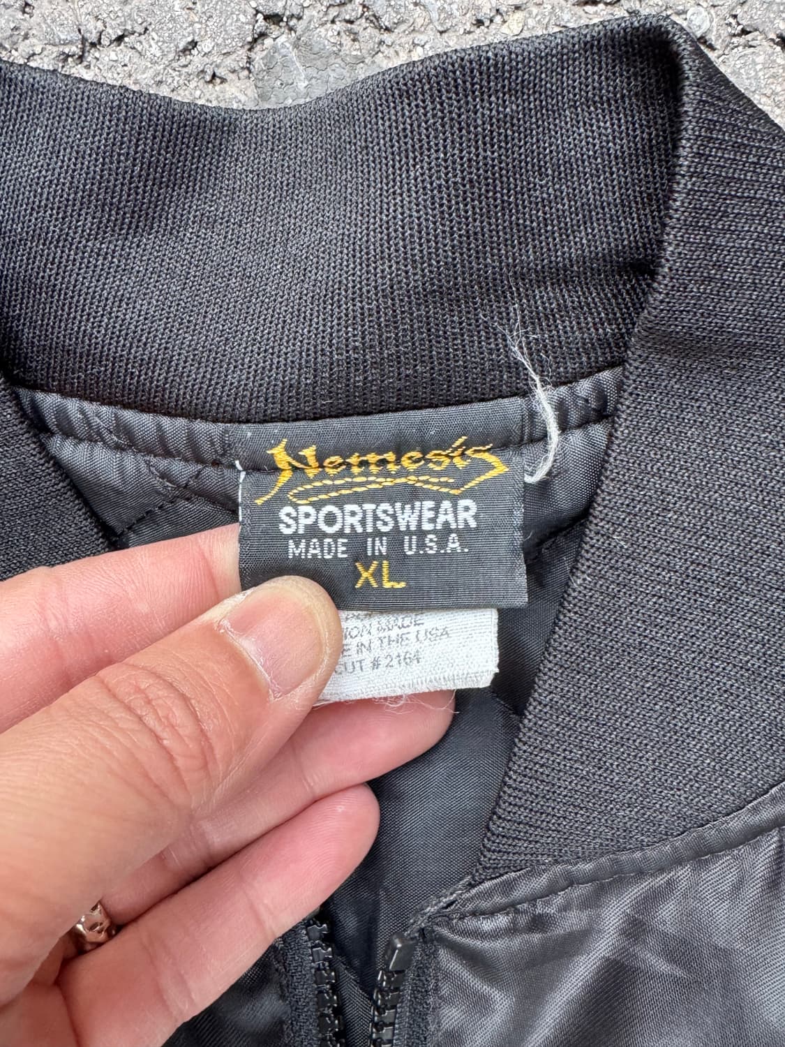 네메시스 린더레이크 새틴 봄버자켓 상품이미지3