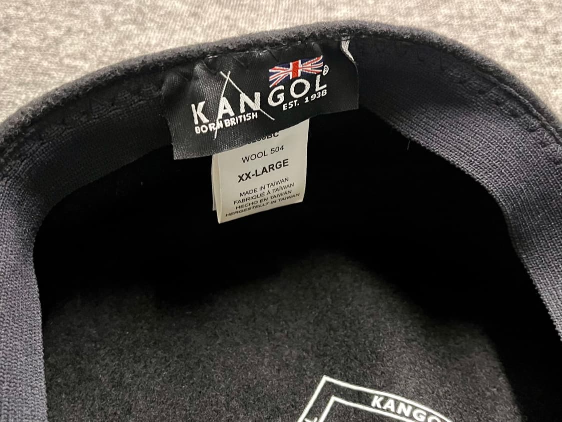 캉골 울 헌팅캡 504 블랙  상품이미지6