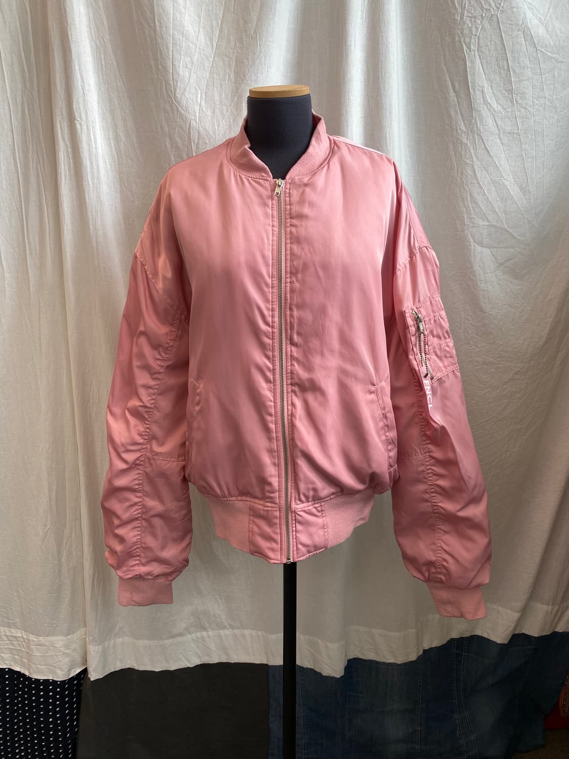 BROWNY 핑크 MA--1 자켓(F) 상품이미지1