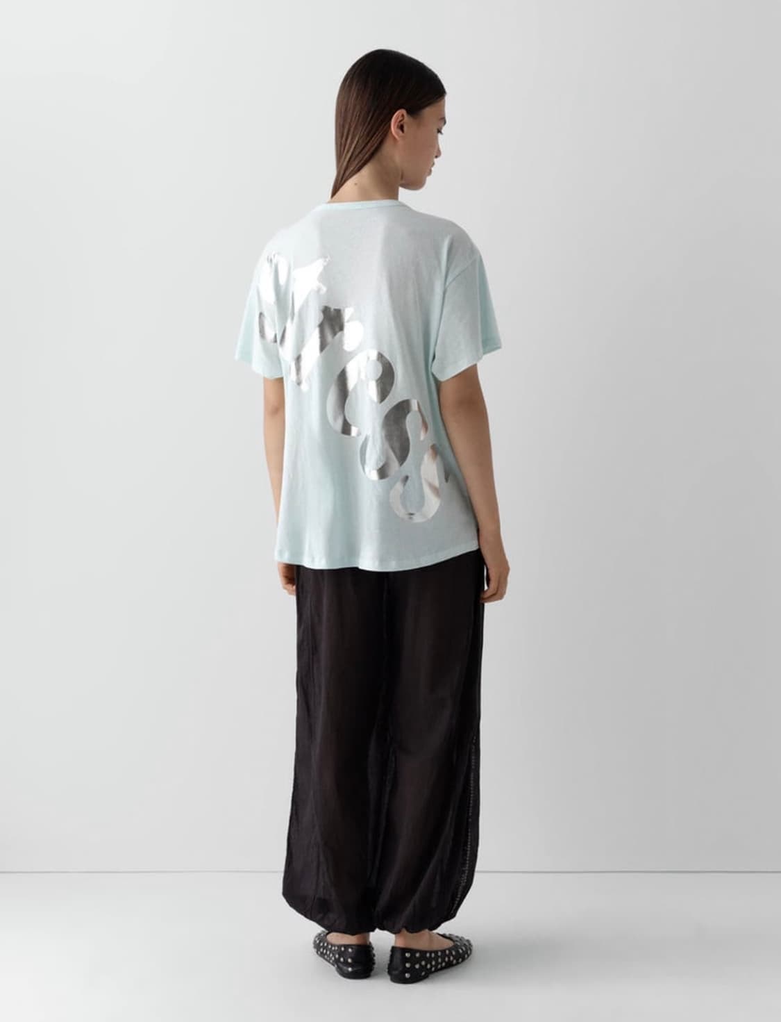 (XS,S,M) 기마구아스 Don’t 레터링 티셔츠 상품이미지4