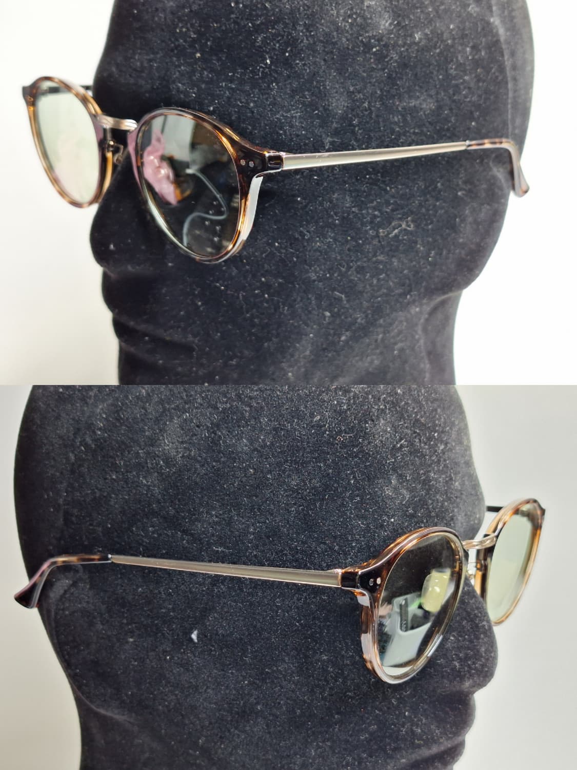 유니클로 보스턴 콤비네이션 선글라스 겸 안경테 일본 수입 y2k 아이웨어 상품이미지9