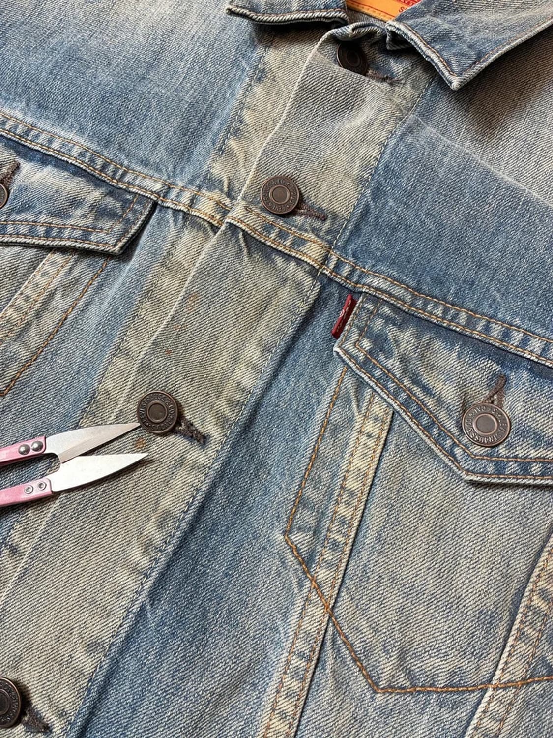 리바이스 00's 데님 워싱 트러커 자켓 PN7725 상품이미지3