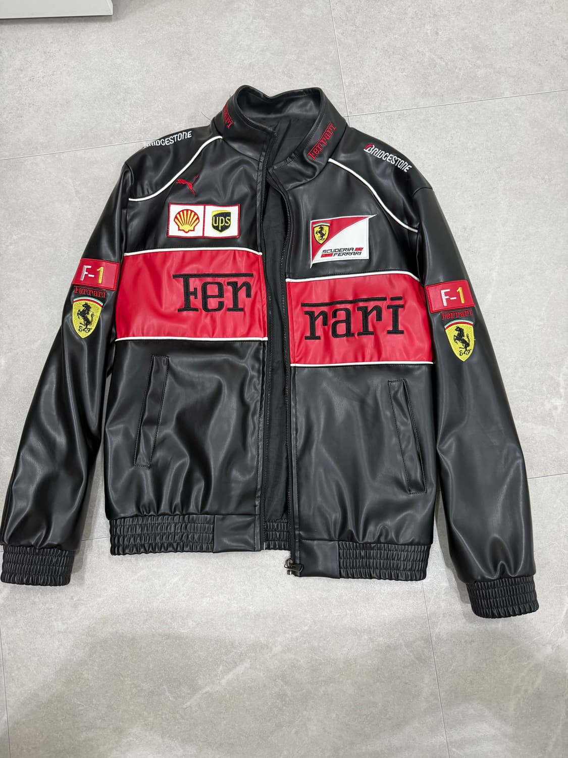 페라리 F1 가죽자캣 상품이미지1