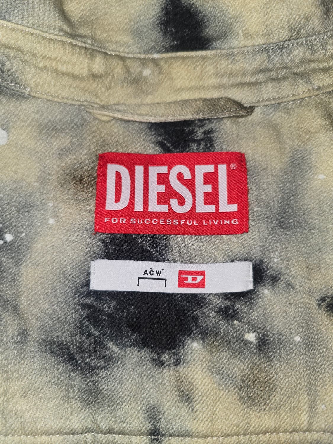 디젤 어콜드월 타이다이 셔츠 자켓 a cold wall x diesel 상품이미지5