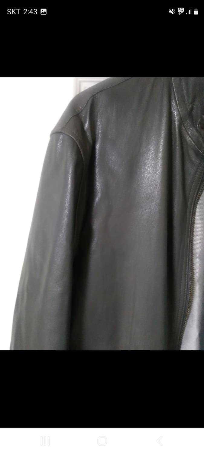 알마니 익스체인지 가죽자켓 상품이미지4