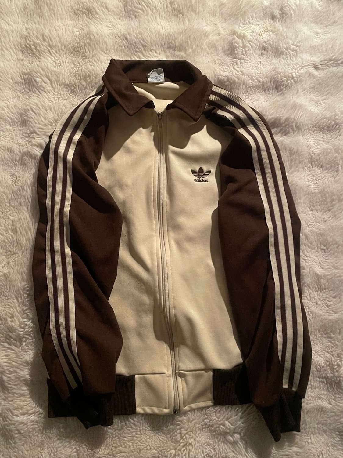 대장급 아디다스 80s 서독제 크림 브라운 져지 상품이미지1