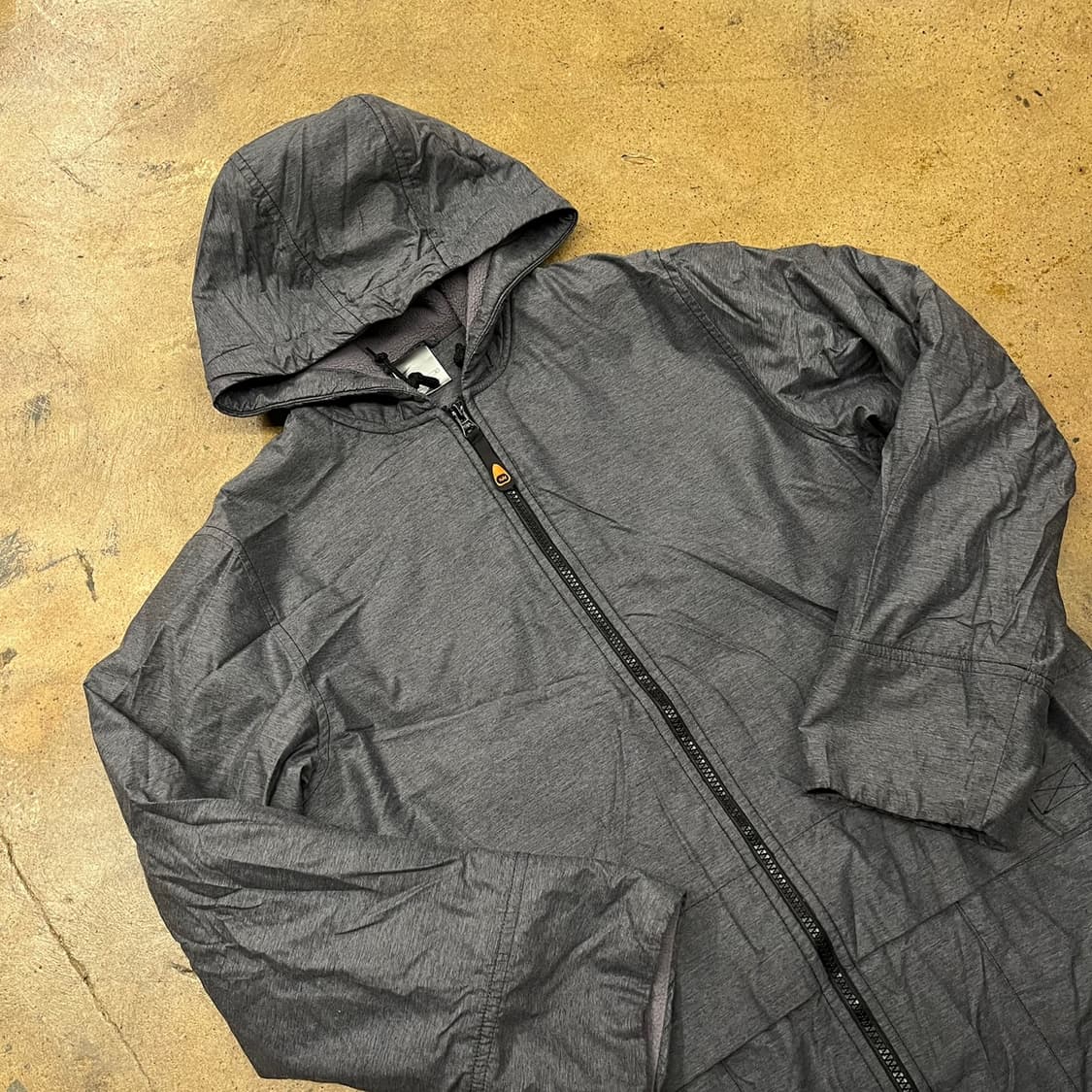 [정품/M] 나이키 회색 후드 집업 바람막이 코트 점퍼 b16 상품이미지1