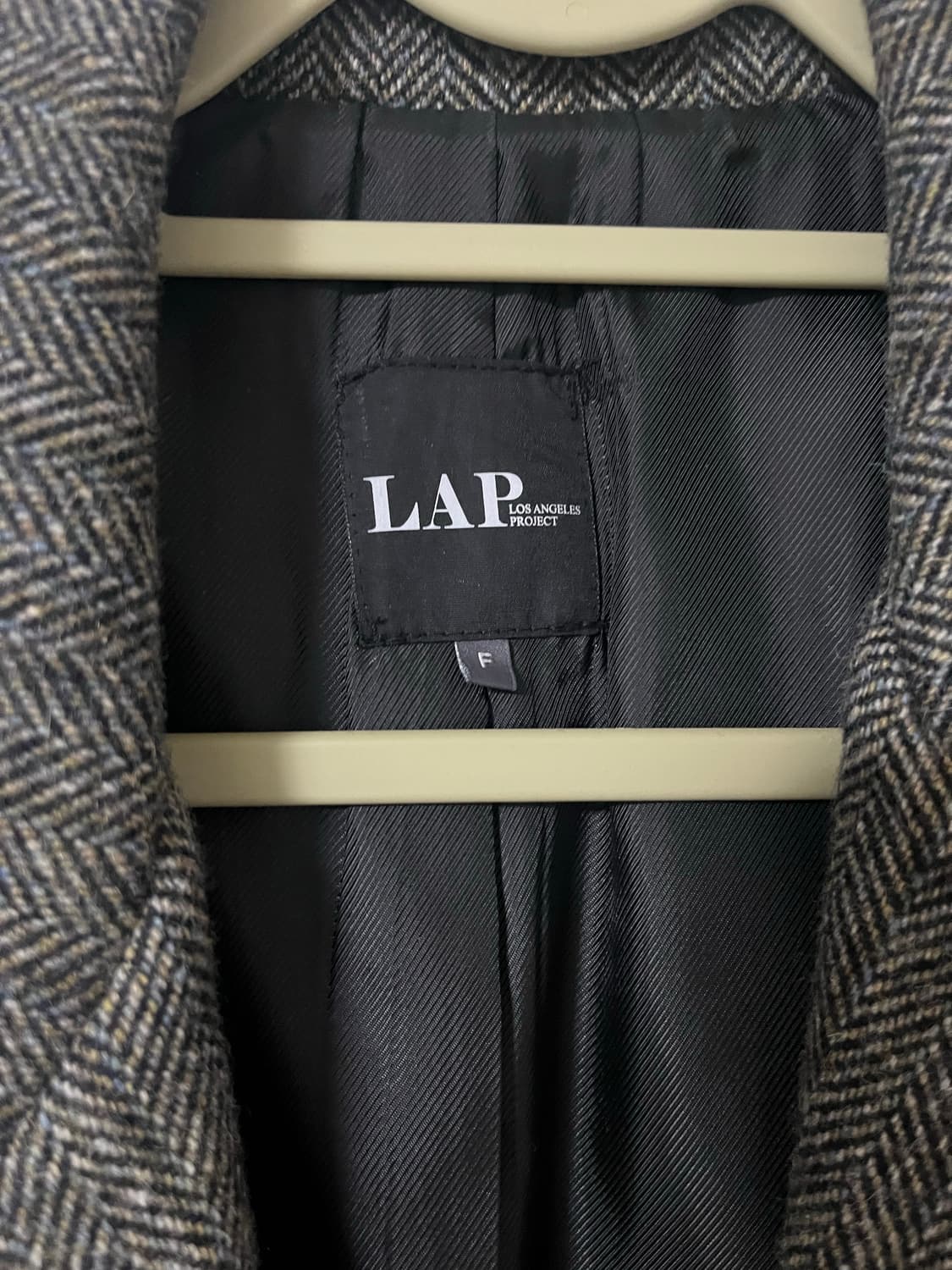 Lap 헤링본 더블 코트 상품이미지3