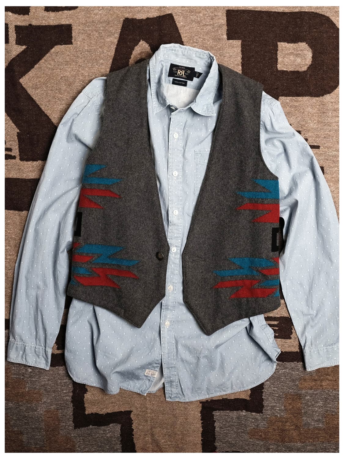 레미릴리프 나바호 울 베스트 S사이즈 (추천 44) 상품이미지2