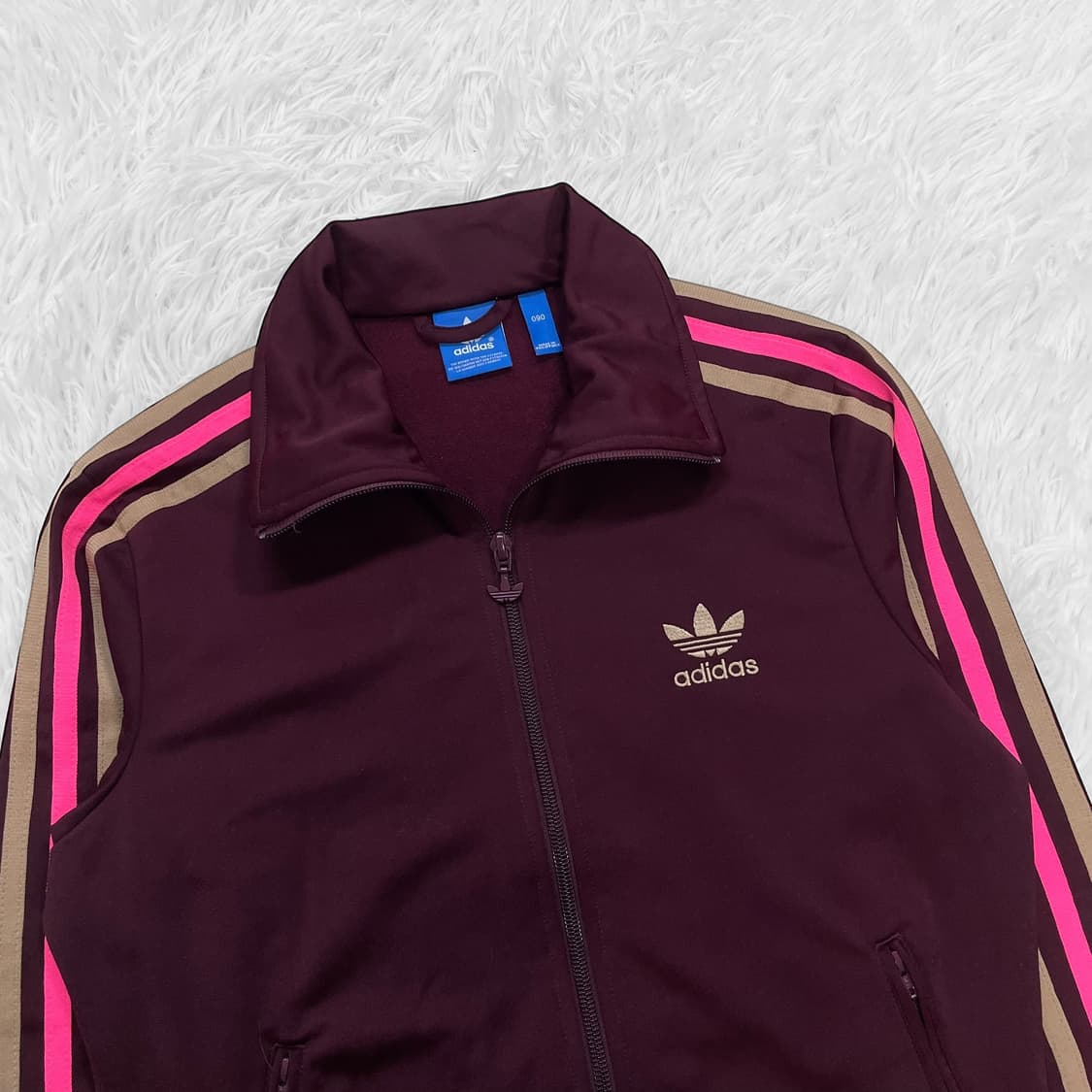 아디다스 파이어버드 트랙탑 져지 버건디 상품이미지3